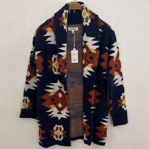 Women’s Lucky brand cardigan sweater.